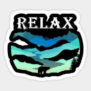relax Sticker